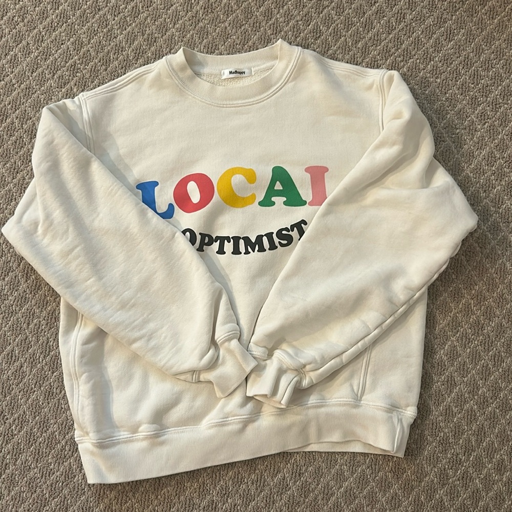 Local Optimist Fleece Crewneck | Madhappy